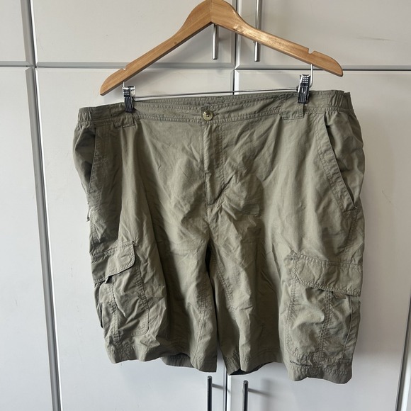 Columbia Other - Columbia Titanium Mens XXL Hiking Shorts Sage Green Nylon Ripstop TM4144
